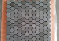 Mozaika kamienna sześciokąt czarny bazalt